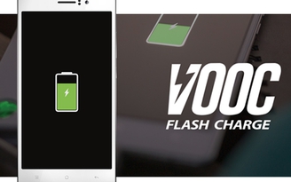 Oppo trình diễn công nghệ sạc đầy pin chỉ 15 phút