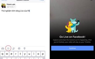 Facebook mở tính năng Live cho người dùng tại Việt Nam