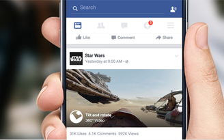 Làm thế nào để chia sẻ ảnh 360 độ trên Facebook?