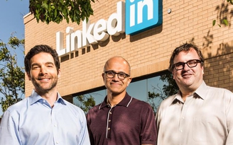 Microsoft thâu tóm mạng xã hội LinkedIn giá 26,2 tỉ USD