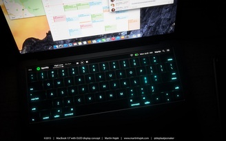 Macbook Pro mới sẽ có hai màn hình và bàn phím rời?