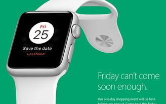 Apple tặng thẻ quà tặng 150 USD trong ngày Black Friday