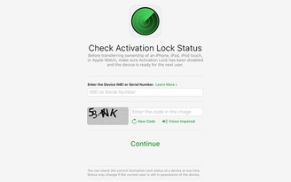 Tính năng Activation Lock trên iOS 10.1.1 đã bị bẻ khóa