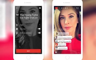 'Tuyên chiến' Facebook Live, YouTube cho phép livestream từ điện thoại