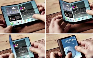 Samsung giới thiệu smartphone màn hình gập tại MWC 2017