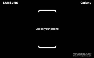 Samsung xác nhận ra mắt Galaxy S8 vào ngày 29.3 tới