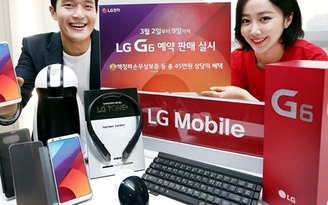 40.000 điện thoại LG G6 được đặt hàng trước trong 4 ngày