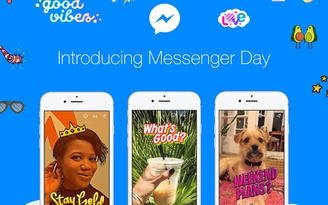 Facebook triển khai tính năng Messenger Day