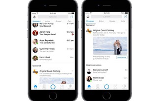 Facebook Messenger sẵn sàng hiển thị quảng cáo