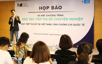 Triển khai chương trình đào tạo tiếp thị số chuyên nghiệp tại Việt Nam