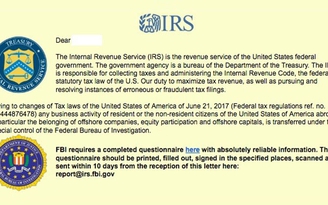 Cảnh báo khẩn cấp hành vi lừa đảo qua email chứa ransomware