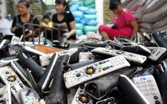 Gần 50 triệu tấn rác thải điện tử trong năm 2016