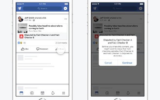 Facebook tìm cách mới chống tin tức giả mạo