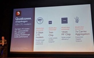 Qualcomm giới thiệu modem 2 Gbps, gợi ý chip Snapdragon 855 cho mạng 5G