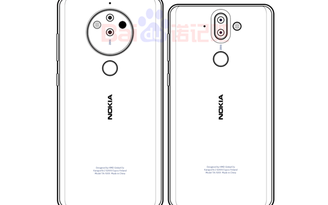 Nokia 8 Pro với Snapdragon 845 và camera 5 ống kính lộ thiết kế