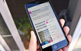 Microsoft Edge dành cho iOS đã hỗ trợ 3D Touch