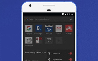 Opera cho Android được cập nhật với nhiều tính năng mới