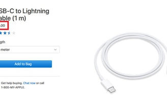 Apple giảm giá dây cáp USB-C to Lightning