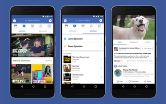 Facebook phát hành dịch vụ Facebook Watch ra toàn cầu