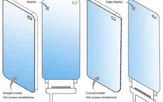 LG có bằng sáng chế smartphone với thiết kế toàn màn hình