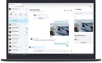 Skype cho phép thực hiện cuộc gọi video HD trên web