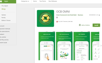 Ứng dụng ngân hàng số OCB OMNI được cải tiến