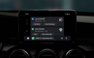 Android Auto có giao diện mới, truy cập nhanh hơn và chủ đề tối
