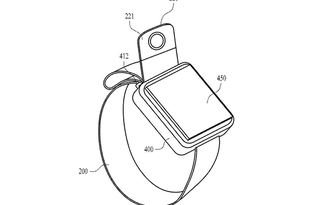 Dây đeo Apple Watch có thể tích hợp camera