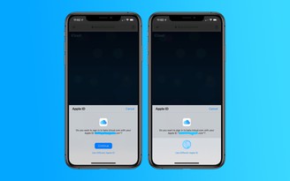 Apple thử nghiệm đăng nhập trang chủ iCloud bằng Face ID và vân tay