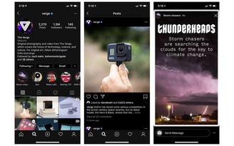 Instagram cập nhật chế độ nền tối trên smartphone