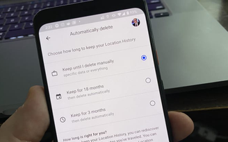 Tự động xóa lịch sử lưu trữ địa điểm đã ghé thăm tại Google Maps
