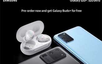 Samsung tặng Galaxy Buds+ khi đặt trước Galaxy S20+ và S20 Ultra