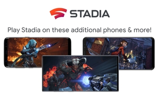 Google mở rộng dịch vụ game đám mây Stadia sang 18 mẫu điện thoại
