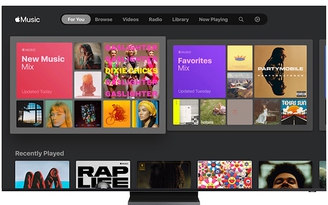 Apple Music có mặt trên Samsung Smart TV