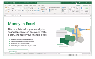Microsoft Excel thêm tính năng quản lý tài chính cá nhân