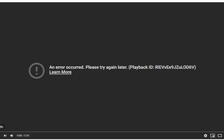 Microsoft thừa nhận Edge gặp lỗi khi phát lại YouTube