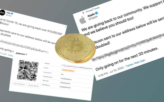 Tin tặc tấn công các tài khoản Twitter lớn để lừa đảo Bitcoin