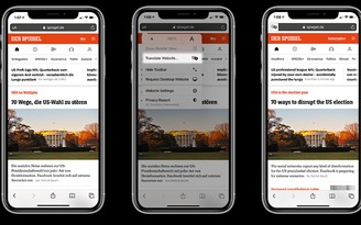Dịch thuật trên trình duyệt Safari của iOS 14 ra mắt ở nhiều quốc gia