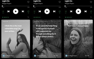 Spotify thử nghiệm tính năng Stories với một số nghệ sĩ nổi tiếng