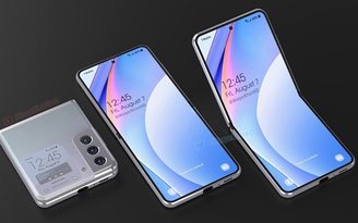 Ý tưởng smartphone màn hình uốn dẻo Galaxy Z Flip3