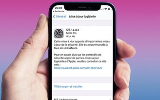 Apple phát hành iOS 14.4.1 sửa lỗi bảo mật iPhone