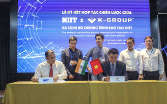 K-Group hợp tác chiến lược với NIIT đào tạo công nghệ thông tin