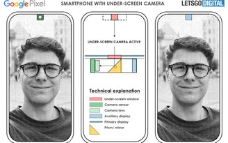 Điện thoại Pixel sắp có công nghệ camera dưới màn hình độc đáo