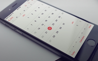 Ứng dụng Calendar vẫn hiển thị các thông tin spam