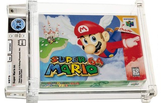 Băng Super Mario 64 được bán với giá kỷ lục 1,56 triệu USD