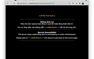 Diễn đàn hacker HVA chính thức đóng cửa