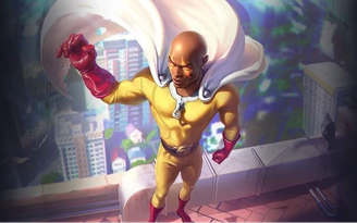 Hé lộ hình ảnh skin tướng mới khi Liên Quân Mobile kết hợp One-Punch Man