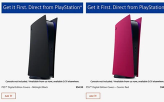 PlayStation âm thầm trì hoãn cung cấp ốp ngoài PS5 cho các nhà bán lẻ