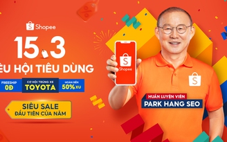 Shopee khởi động sự kiện 'siêu hội tiêu dùng'