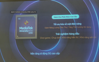 MediaTek giới thiệu chip Dimensity 8100 Ultra cho smartphone cao cấp